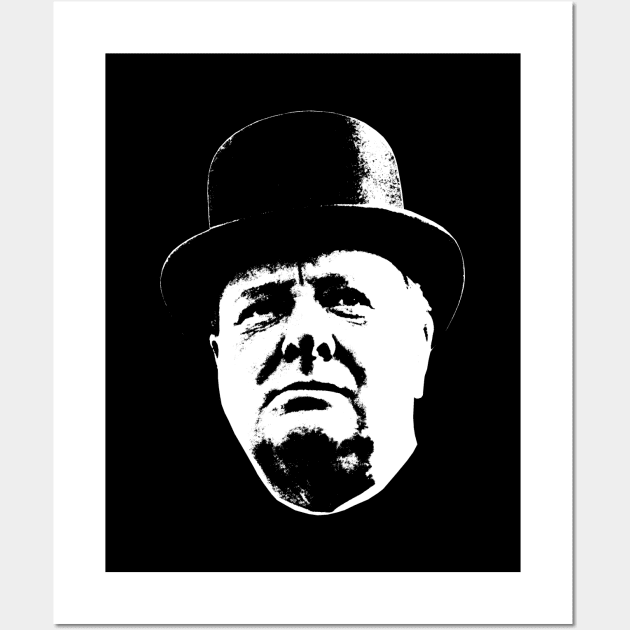 Winston Churchill Wall Art by warishellstore